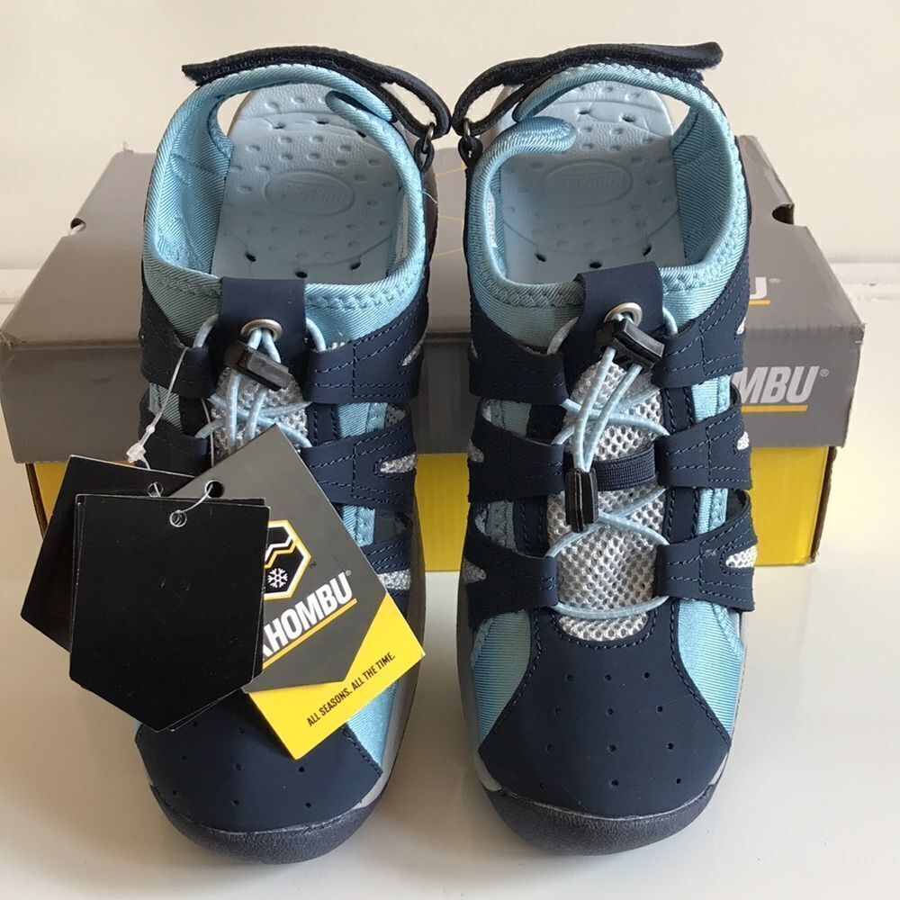 Khombu Cacey Sport Leather Cutout Sport Sandals - Picture 6 of 8